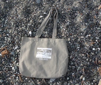 Artworks Carry Tote Bag with Logo, Grey - Click Image to Close